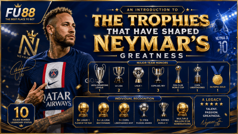 An Introduction to the Trophies That Have Shaped Neymar’s Greatness