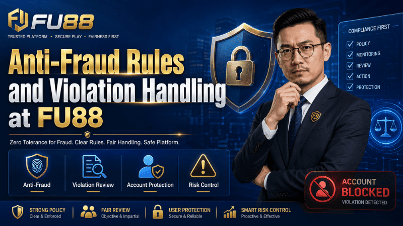 Anti-Fraud Rules and Violation Handling at FU88