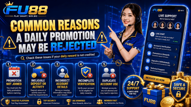 Common Reasons a Daily Promotion May Be Rejected