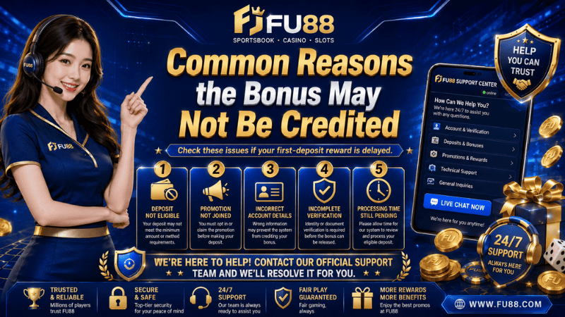 Common Reasons the Bonus May Not Be Credited