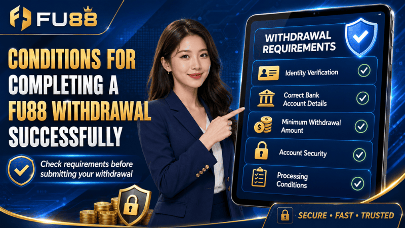 Conditions for Completing a FU88 Withdrawal Successfully