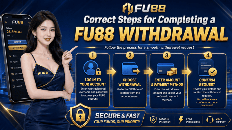 Correct Steps for Completing a FU88 Withdrawal