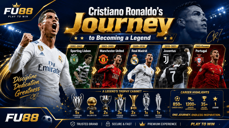 Cristiano Ronaldo’s Journey to Becoming a Legend