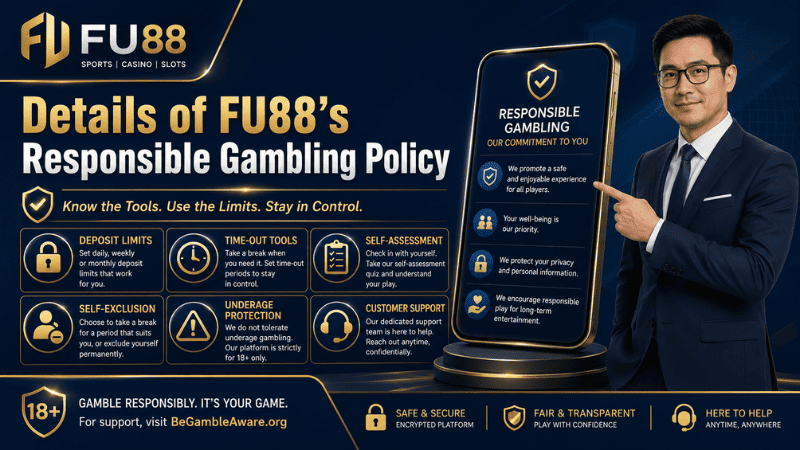 Details of FU88’s Responsible Gambling Policy