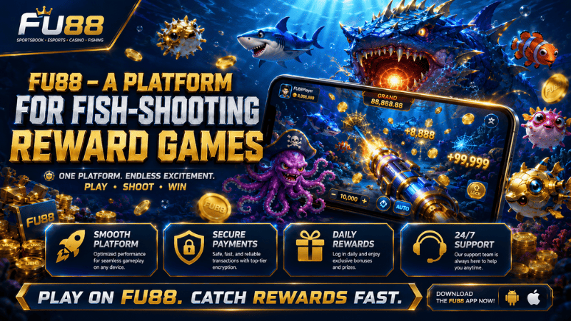 FU88 – A Platform for Fish-Shooting Reward Games