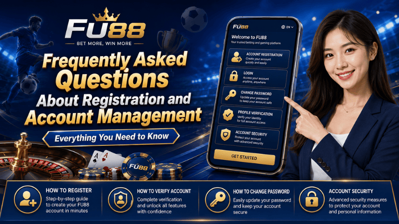 Frequently Asked Questions About Registration and Account Management