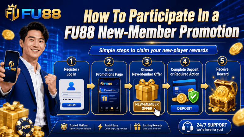 How To Participate In A FU88 New-Member Promotion