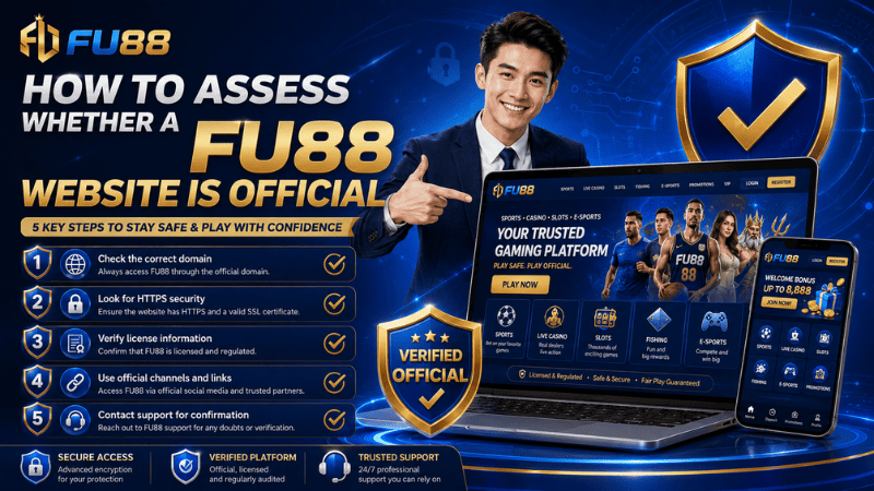 How to Assess Whether a FU88 Website Is Official