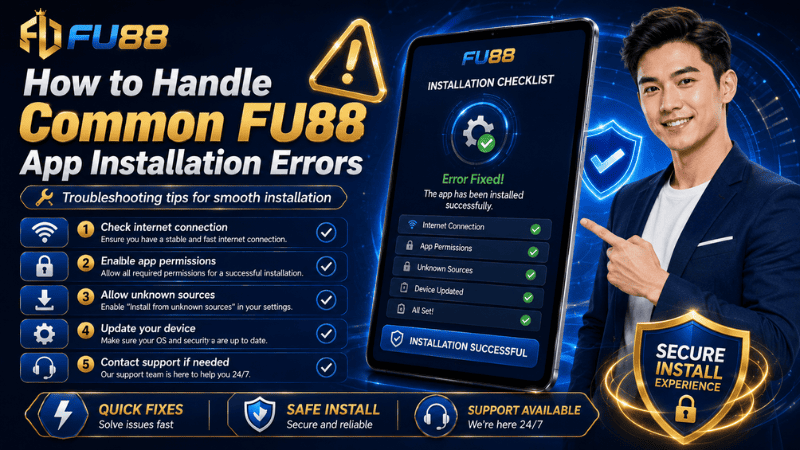 How to Handle Common FU88 App Installation Errors