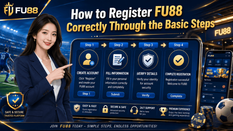 How to Register FU88 Correctly Through the Basic Steps