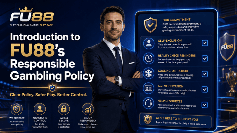 Introduction to FU88’s Responsible Gambling Policy