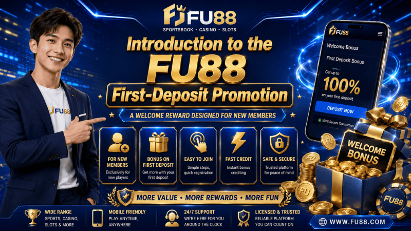 Introduction to the FU88 First-Deposit Promotion