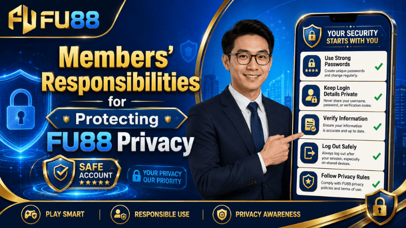 Members’ Responsibilities for Protecting FU88 Privacy