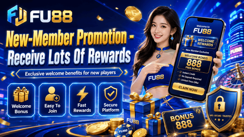 New-Member Promotion - Receive Lots Of Rewards