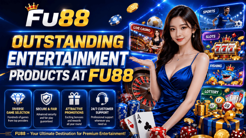 Outstanding Entertainment Products at FU88