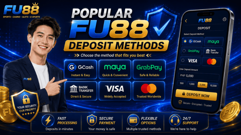 Popular FU88 Deposit Methods