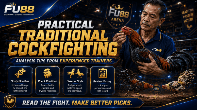 Practical Traditional Cockfighting Analysis Tips From Experienced Trainers