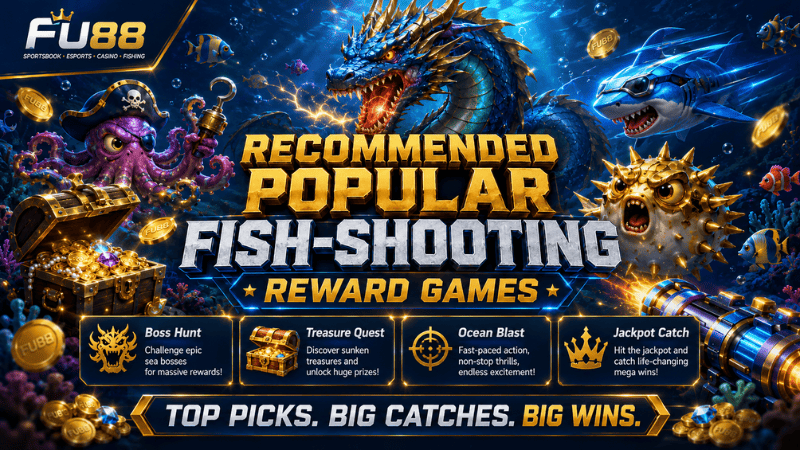 Recommended Popular Fish-Shooting Reward Games