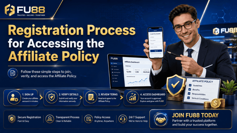 Registration Process for Accessing the Affiliate Policy