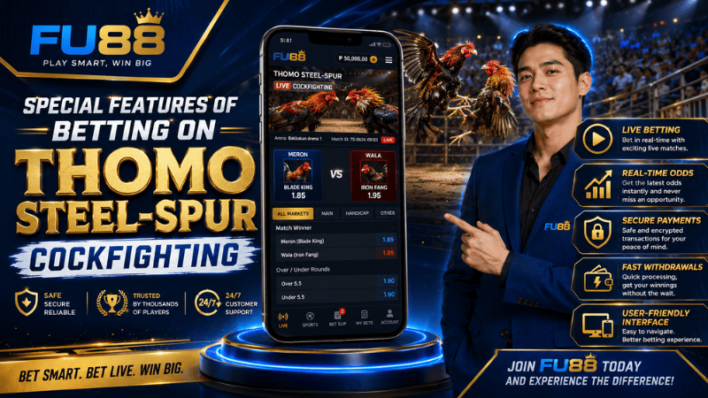 Special Features of Betting on Thomo Steel-Spur Cockfighting