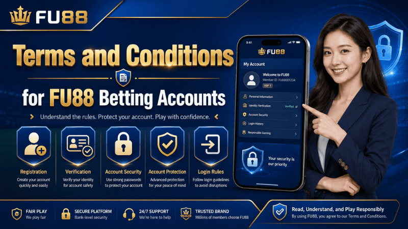 Terms and Conditions for FU88 Betting Accounts