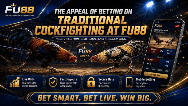 The Appeal of Betting on Traditional Cockfighting at FU88