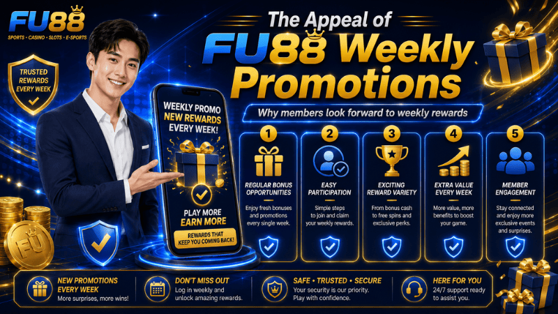 The Appeal of FU88 Weekly Promotions