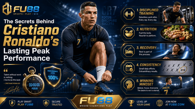 The Secrets Behind Cristiano Ronaldo’s Lasting Peak Performance