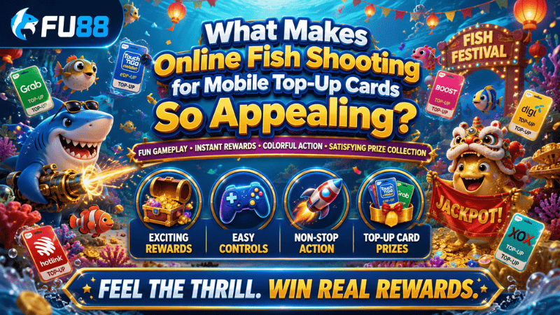 What Makes Online Fish Shooting for Mobile Top-Up Cards So Appealing?
